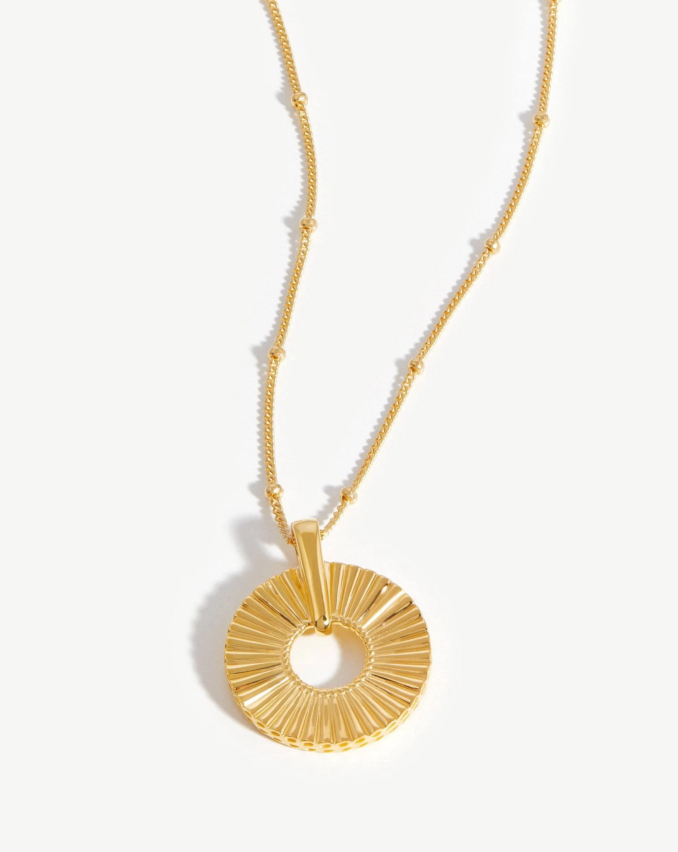 Small Frill Necklace | 18ct Gold Plated Vermeil