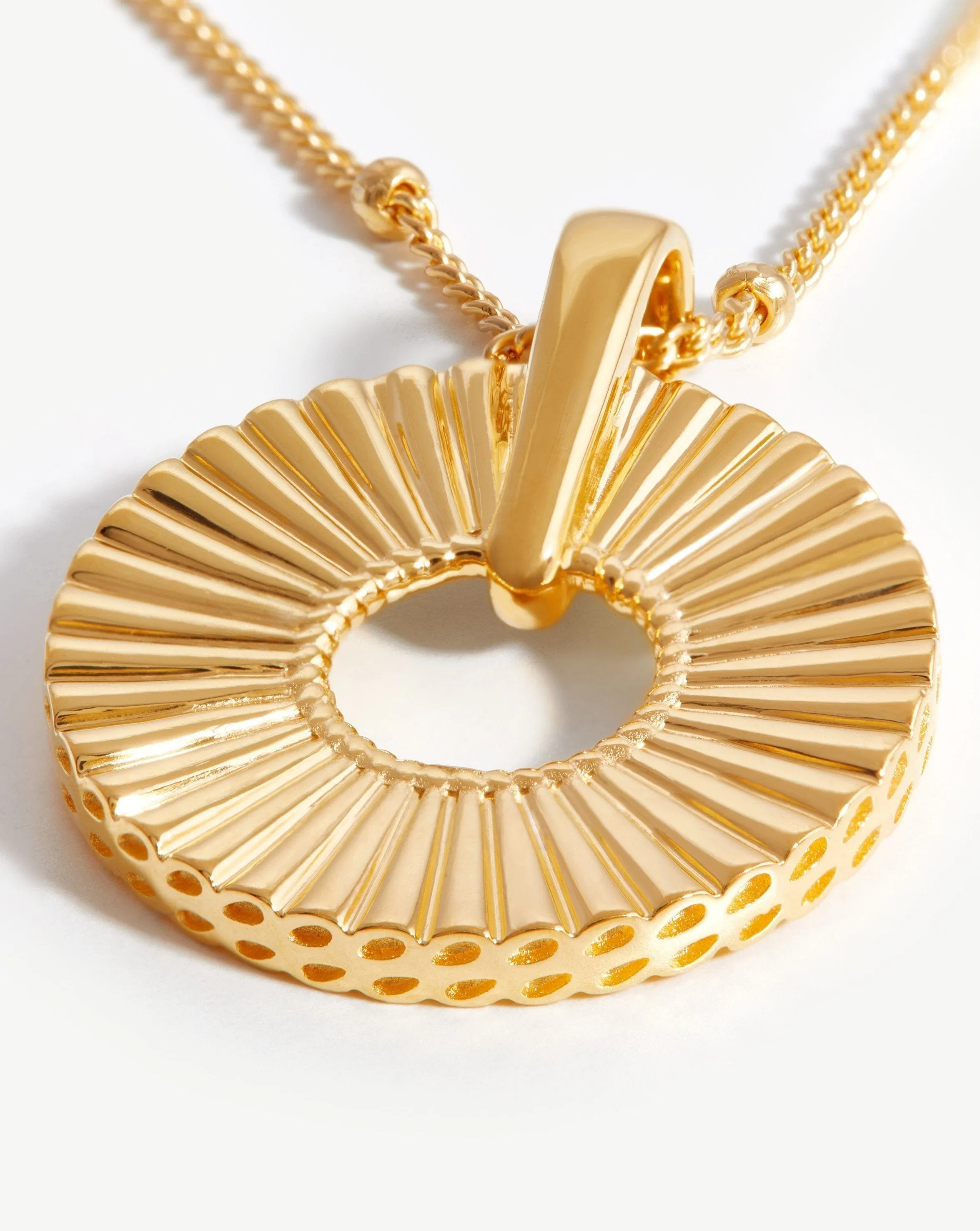 Small Frill Necklace | 18ct Gold Plated Vermeil