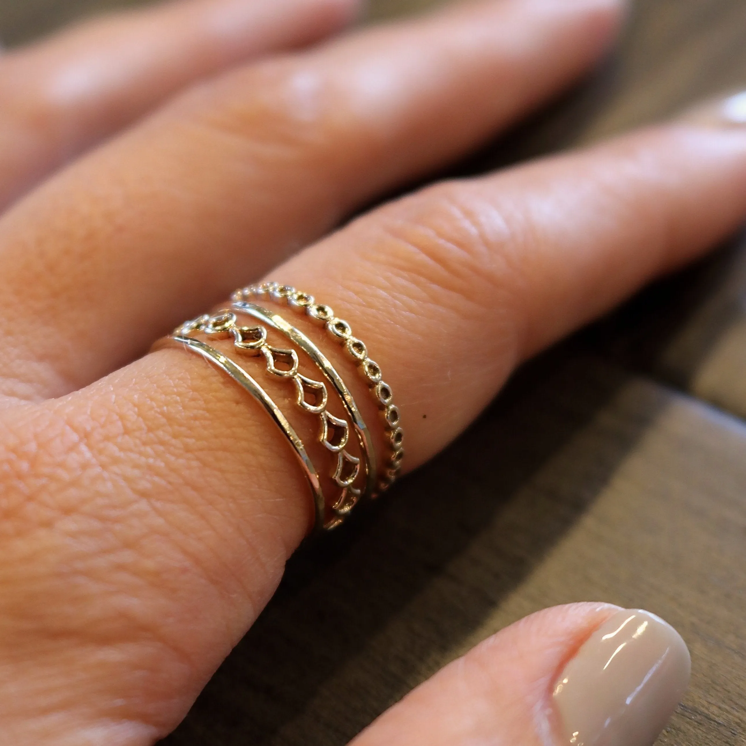 Solid Gold Enchanted Ring