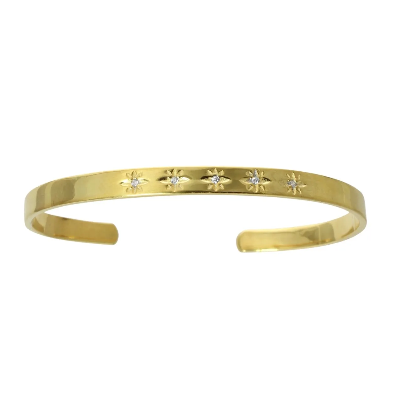 SPARKLE STAR CUFF BANGLE