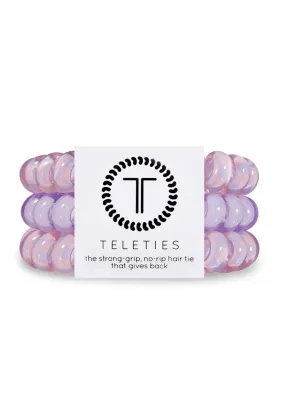 TELETIES Large Hair Ties - Checked Out