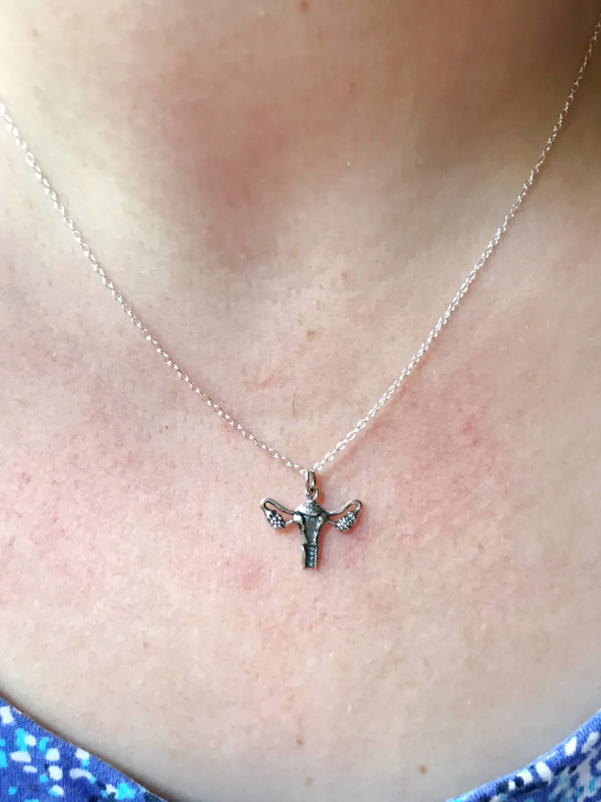 Uterus Charm Necklace