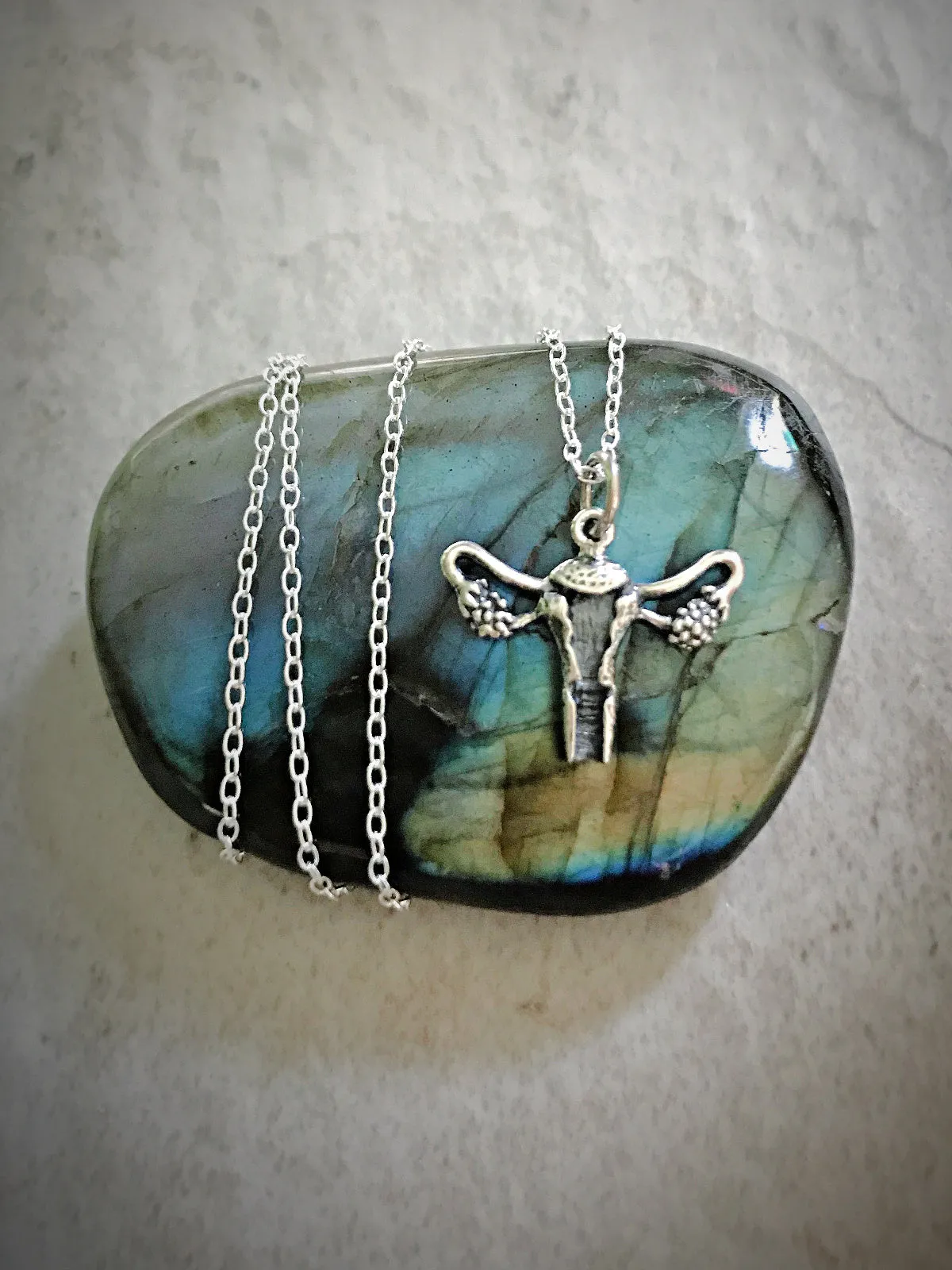 Uterus Charm Necklace