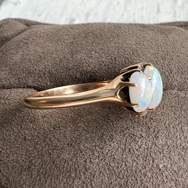 Victorian Opal & Diamond Ring